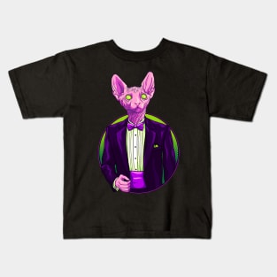 Business Sphynx Kids T-Shirt